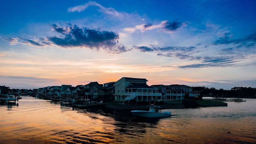 Holden Beach waterfront homes